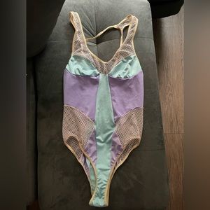 Pastel Color Block Bodysuit